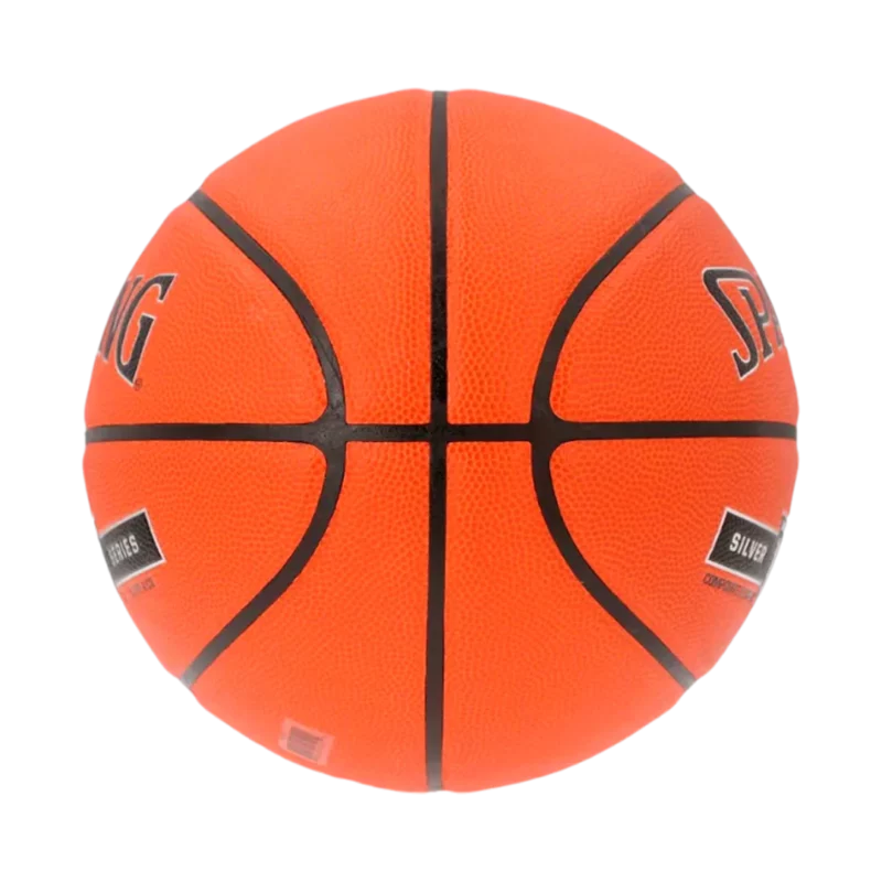 BALON BASKET # 7 SPALDING CUERO TF SILVER SERIES - Imagen 2