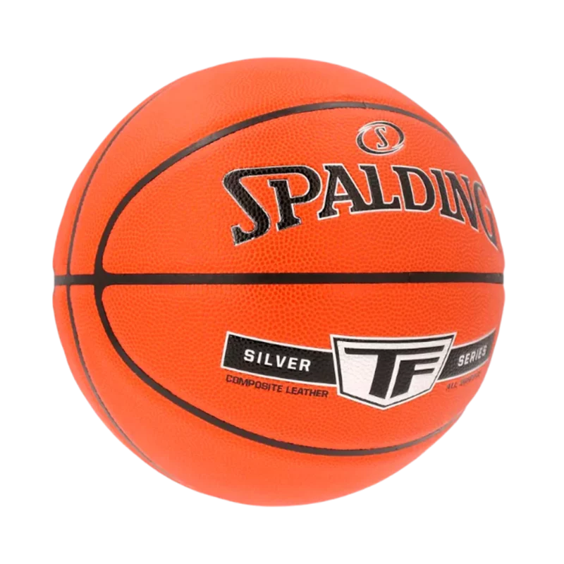 BALON BASKET # 7 SPALDING CUERO TF SILVER SERIES - Imagen 3