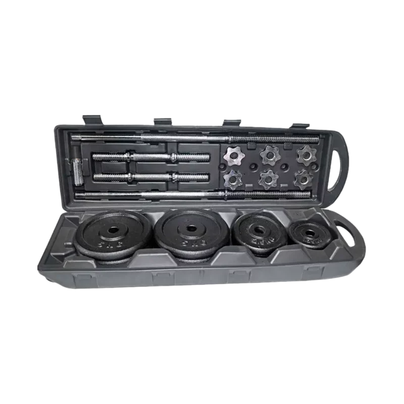 SET ESTUCHE MANCUERNAS 50 KG