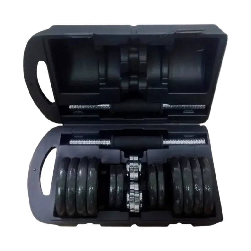 SET ESTUCHE MANCUERNAS 20 KG - Imagen 2
