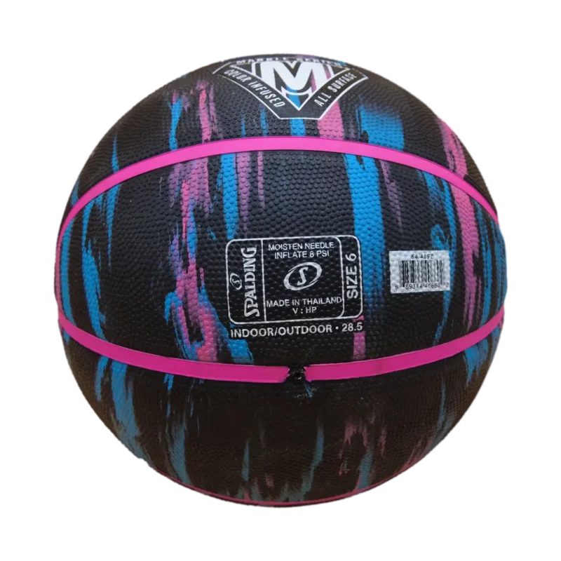 BALON BASKET SPALDING MARBLE SERIES COLOR INFU - Imagen 15