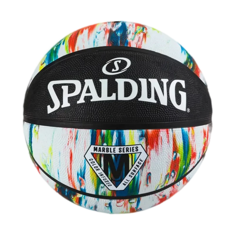 BALON BASKET SPALDING MARBLE SERIES COLOR INFU - Imagen 2