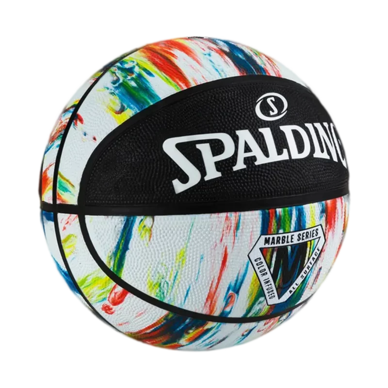 BALON BASKET SPALDING MARBLE SERIES COLOR INFU - Imagen 3
