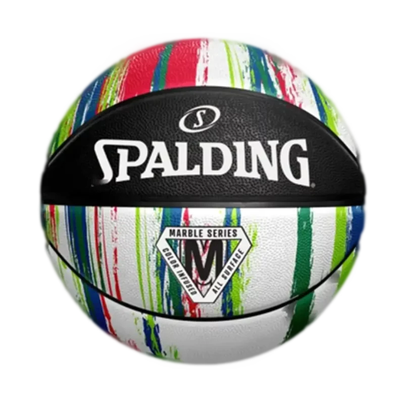 BALON BASKET SPALDING MARBLE SERIES COLOR INFU - Imagen 4