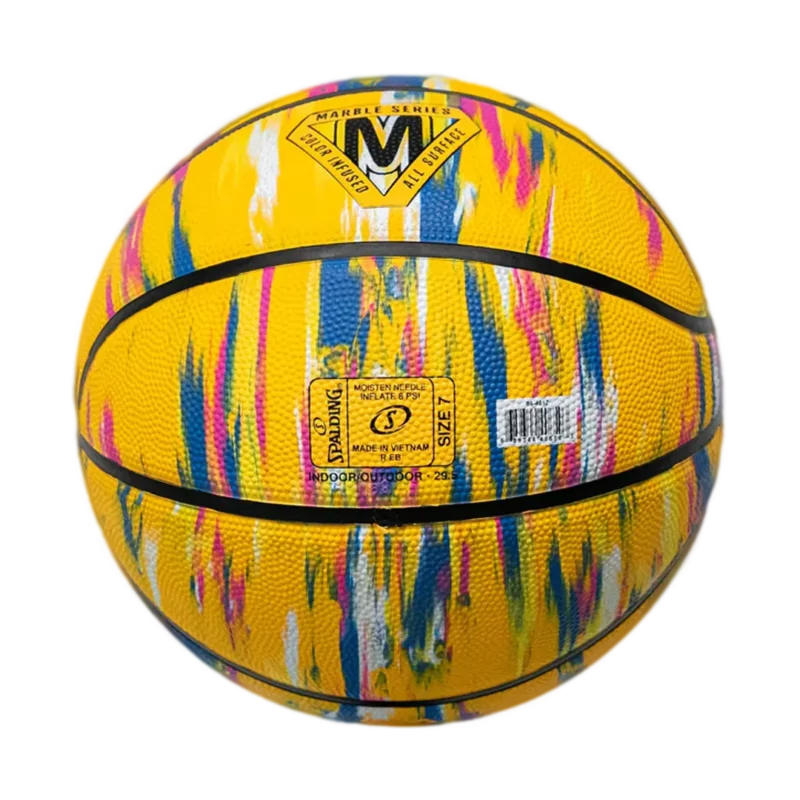 BALON BASKET SPALDING MARBLE SERIES COLOR INFU - Imagen 21