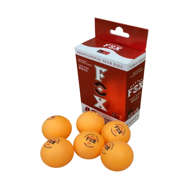 BOLA PING PONG X 6 FOX - Imagen 2