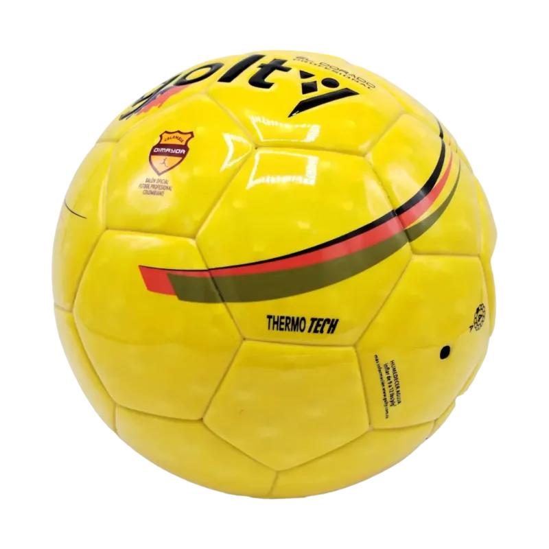BALON FUTBOL # 5 GOLTY PROF DORADO TERMOTECH - Imagen 2