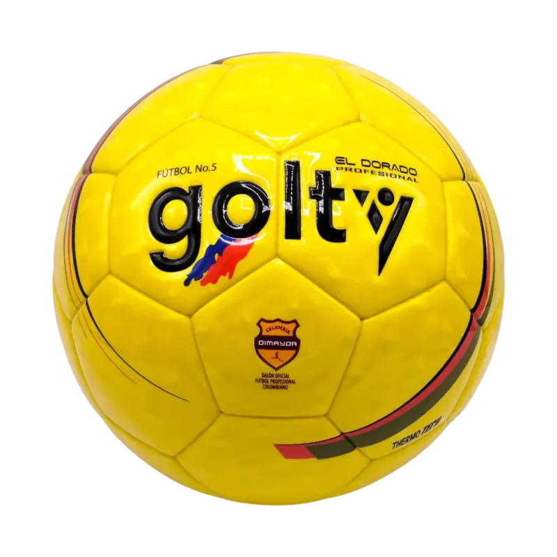 BALON FUTBOL # 5 GOLTY PROF DORADO TERMOTECH