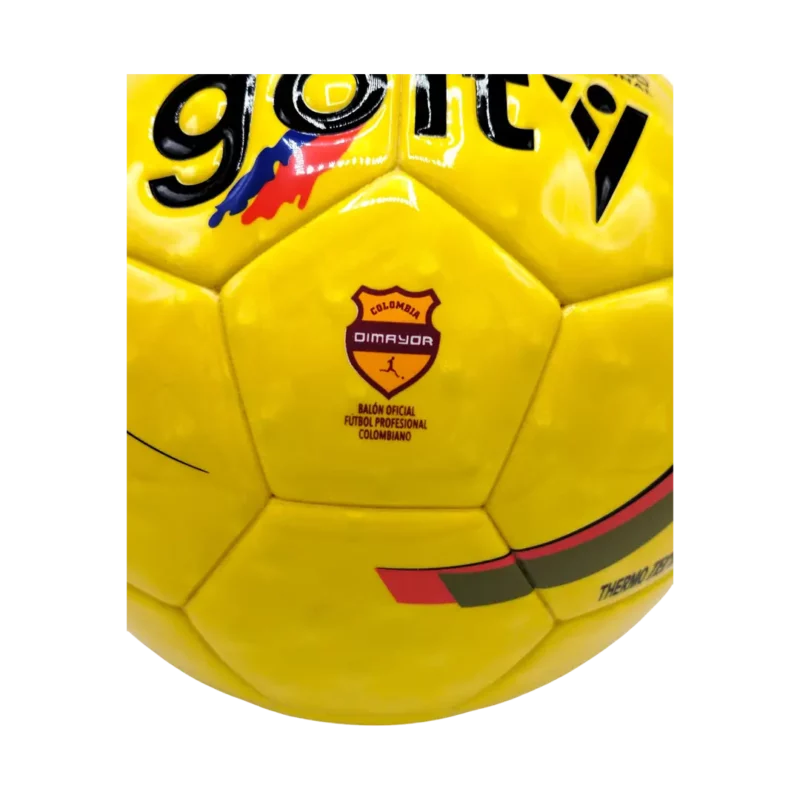 BALON FUTBOL # 5 GOLTY PROF DORADO TERMOTECH - Imagen 5