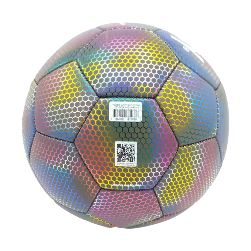 BALON FUTBOL # 5 GOLTY REFLECTIVO RECREATIVO - Imagen 3