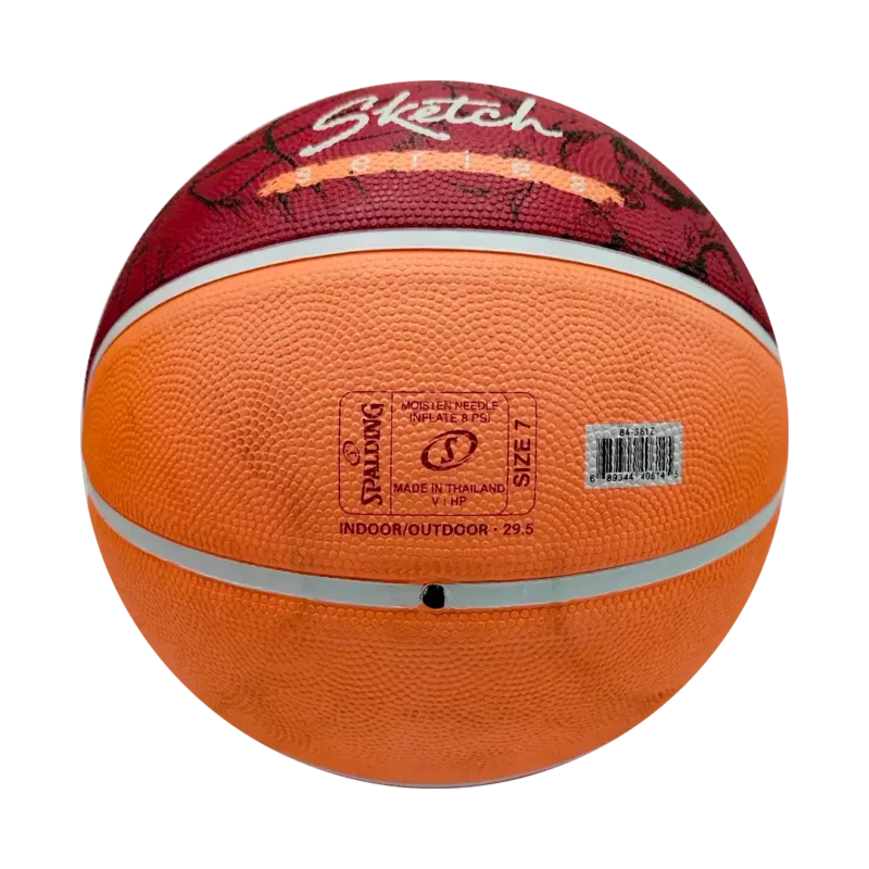 BALON BASKET # 7 SPALDING SKETCH - Imagen 2