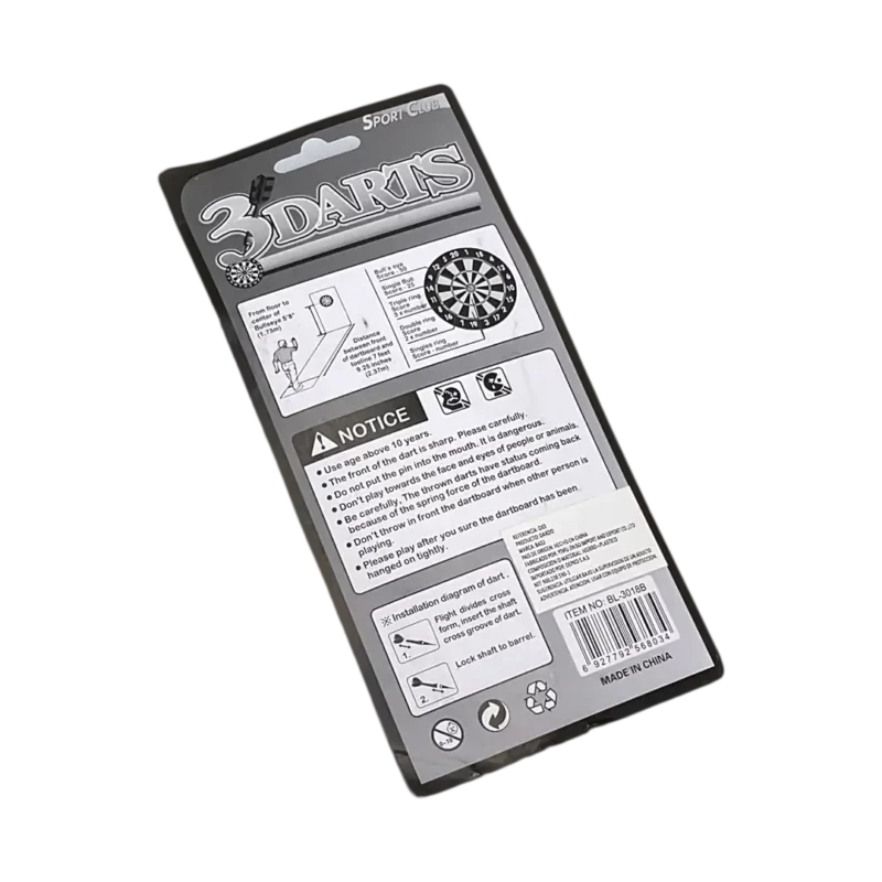 JUEGO DARDOS PUNTA METÁLICA X 3 - Imagen 3