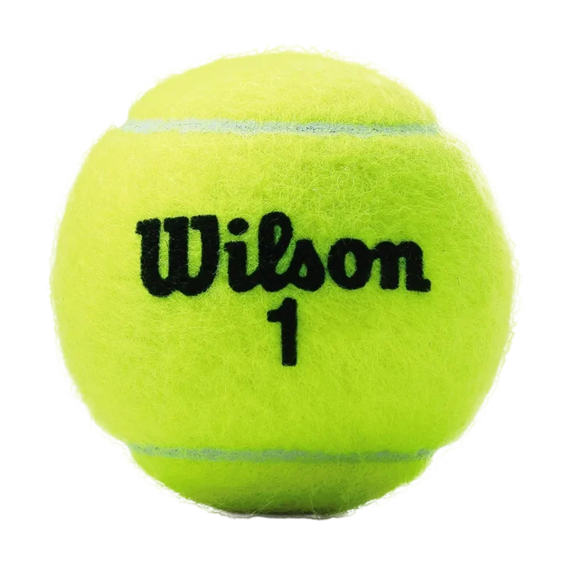 BOLA TENNIS X 3 WILSON TAPA ROJA - Imagen 2