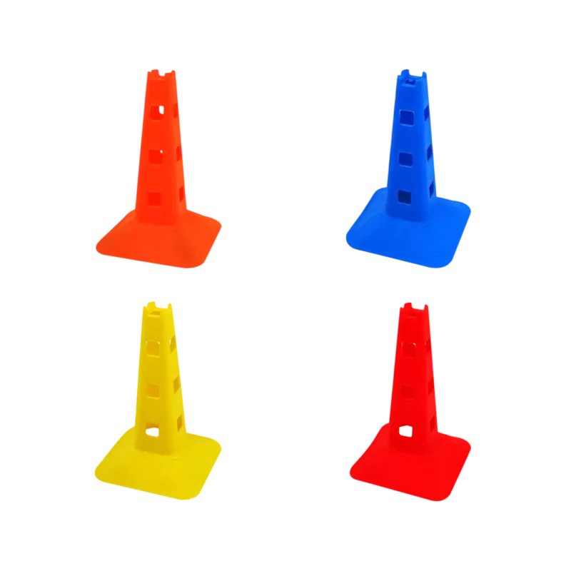 CONO BASE CUADRADA CON HUECOS