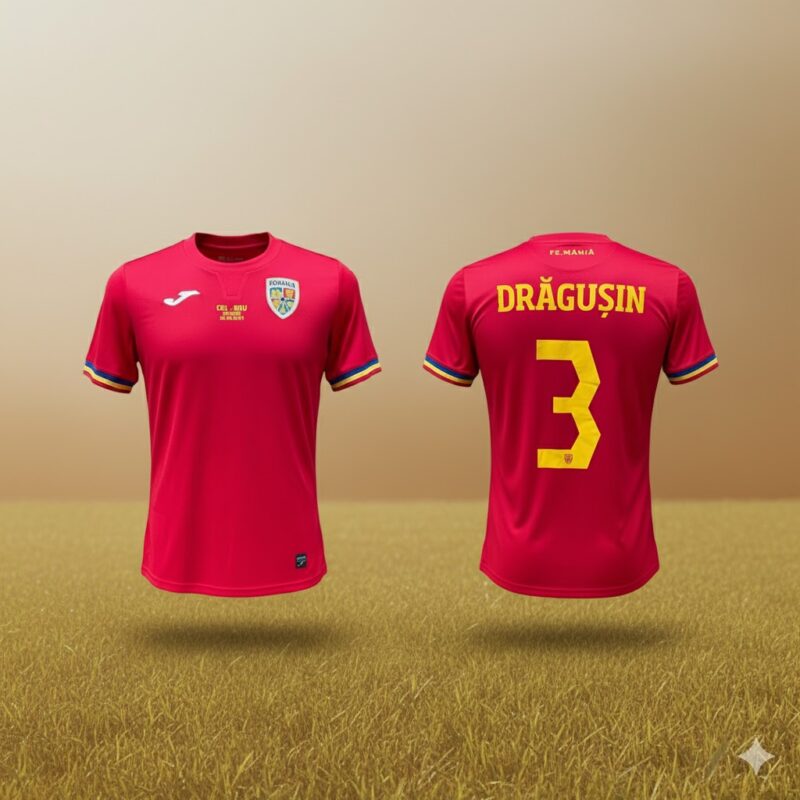CAMISETA DE UTILERIA SELECCION RUMANA 2024