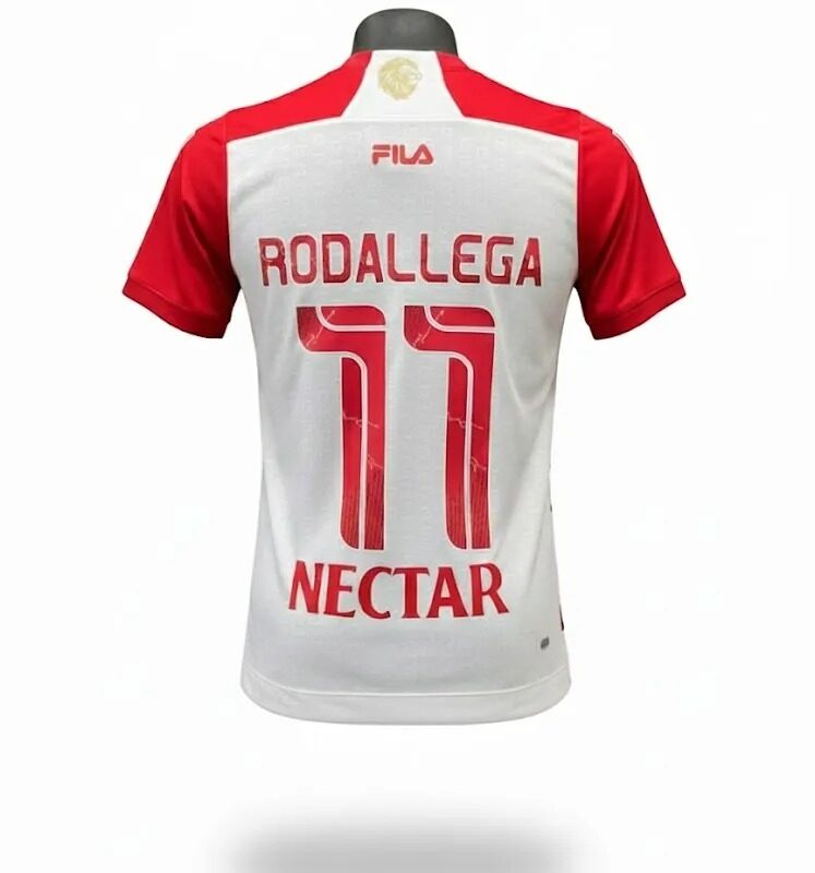 CAMISETA RODALLEGA SANTA FE 2025 UTILERIA - BLANCA