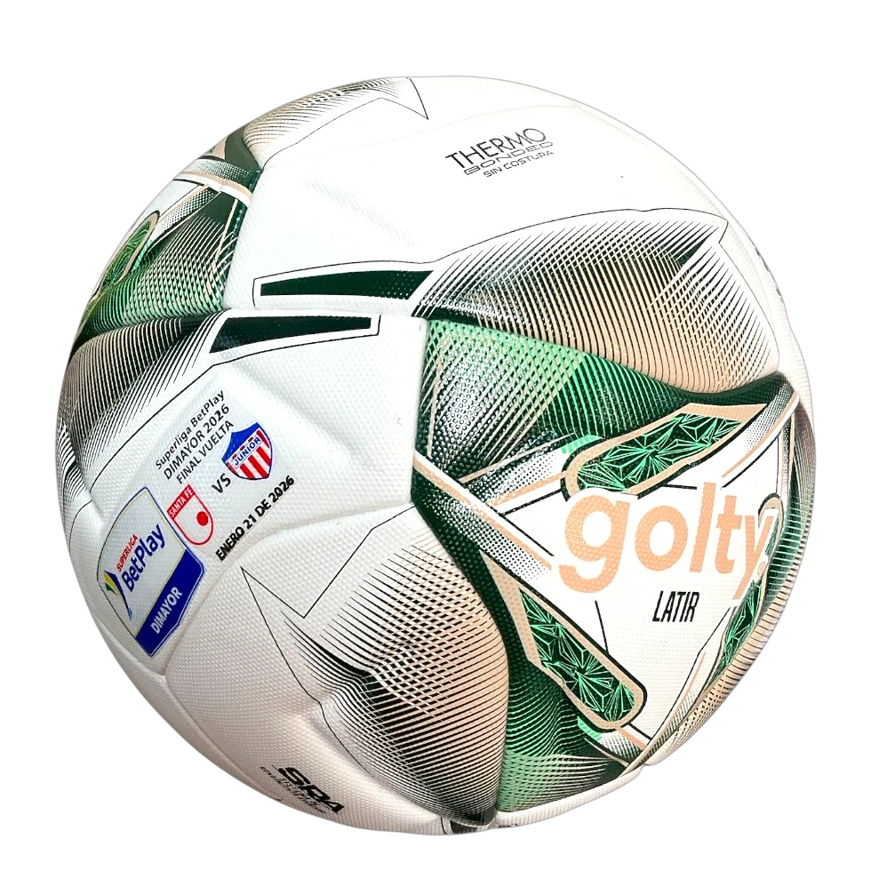 BALON FUTBOL # 5 GOLTY PROF LATIR THERMOBONDED FINAL SUPER LIGA 2026 - Imagen 2