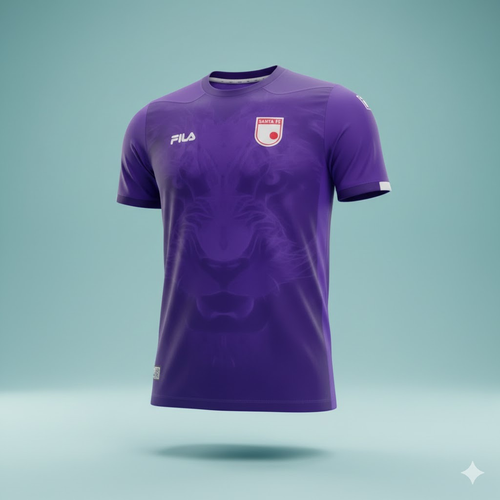 CAMISETA FILA PORTERO SANTA FE 2025 - SIN ESTAMPADOS - Imagen 3