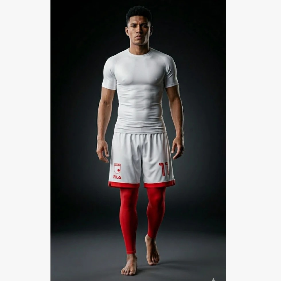 PANTALONETA SANTA FE BLANCA UTILERIA 2025 - RODALLEGA