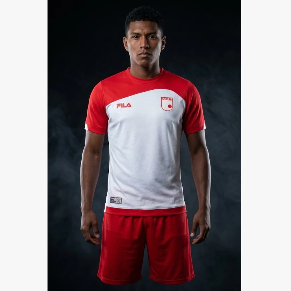 CAMISETA SANTA FE 2025 - BLANCA (SIN ESTAMPADOS) + OBSEQUIO